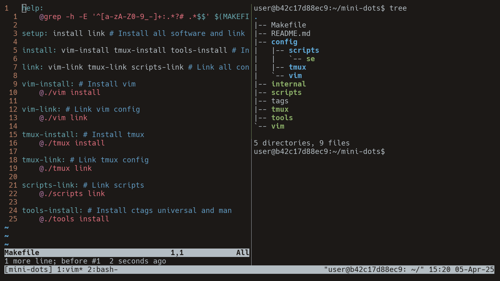 tmux
